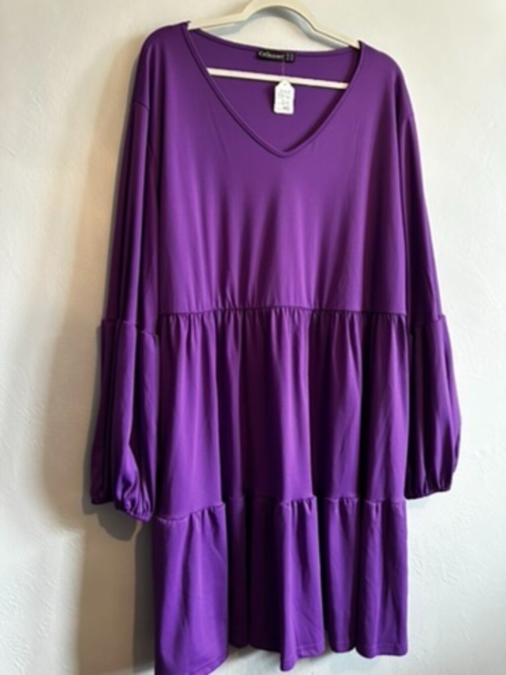 Celkuser Purple Dress - Size 24 - NWT